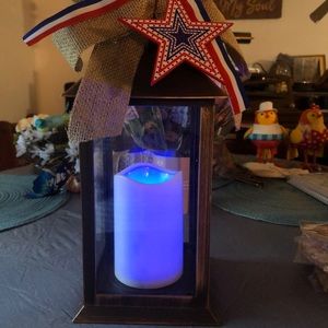 Color changing lantern with Icons and Remote Controller